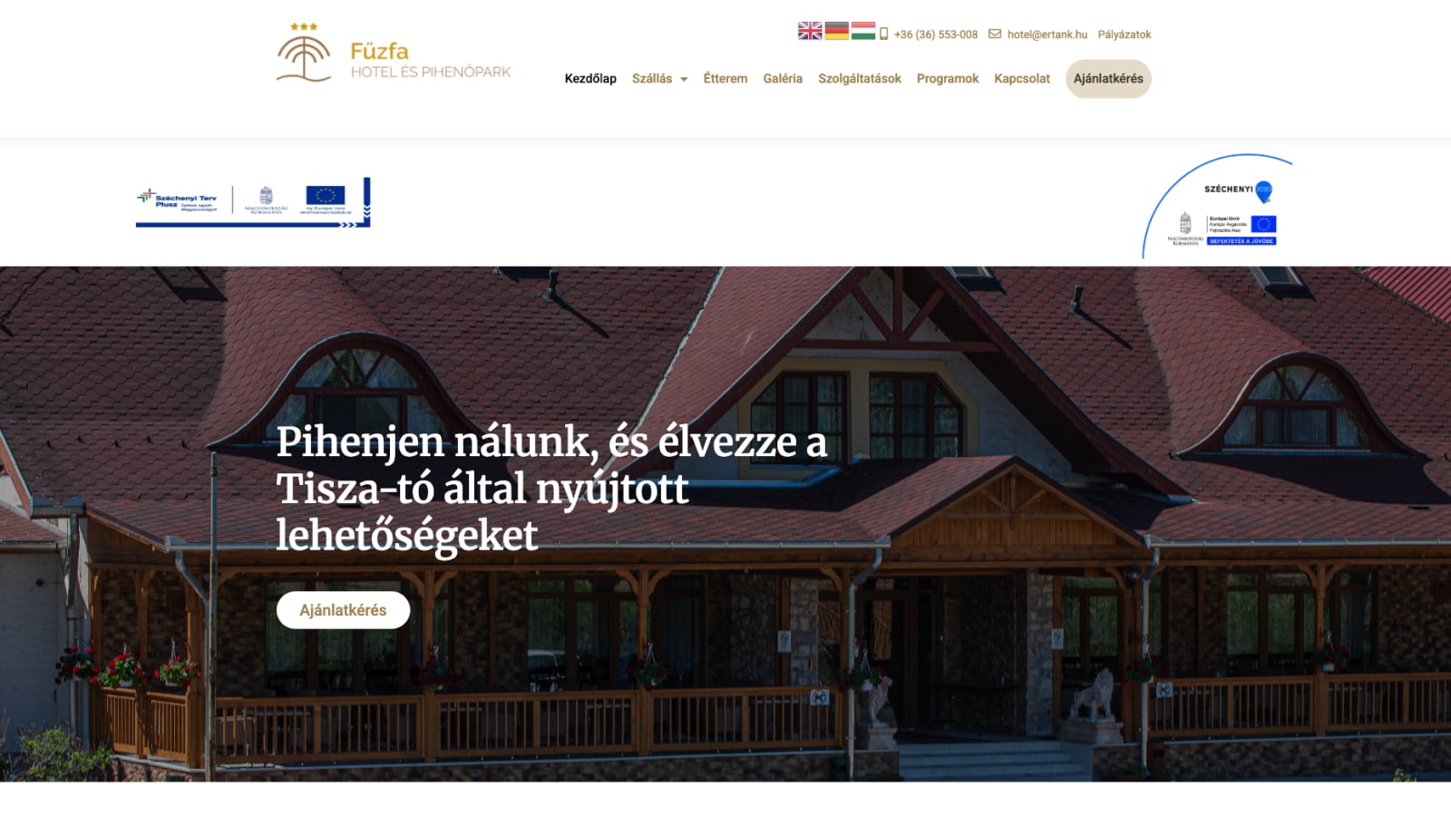 Fűzfa Hotel és Pihenőpark